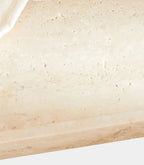 Genuine Travertine Stone Tray – Decorative 9.8 × 5.9 in Organizer