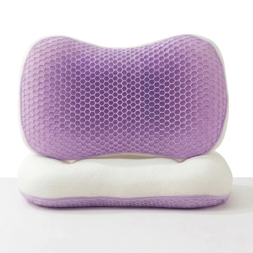 Breathable Ergonomic TPE Pillow for Head and Neck Support