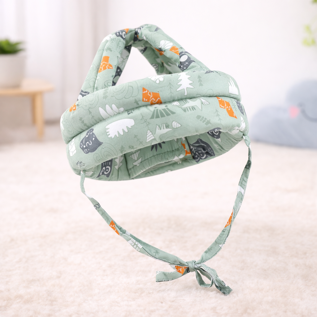 Soft Baby Head Protection Helmet with Adjustable Fit
