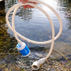Portable Camping Shower and Water Pump for Outdoor Use