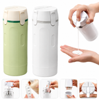 4-in-1 Refillable Travel Bottle for Shampoo, Conditioner & Lotion