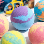 Kids' Colorful Bath Bomb with Surprise Toy Inside