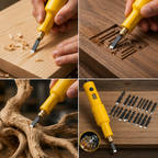 Electric Wood Carving Tool for Detail Work and Engraving