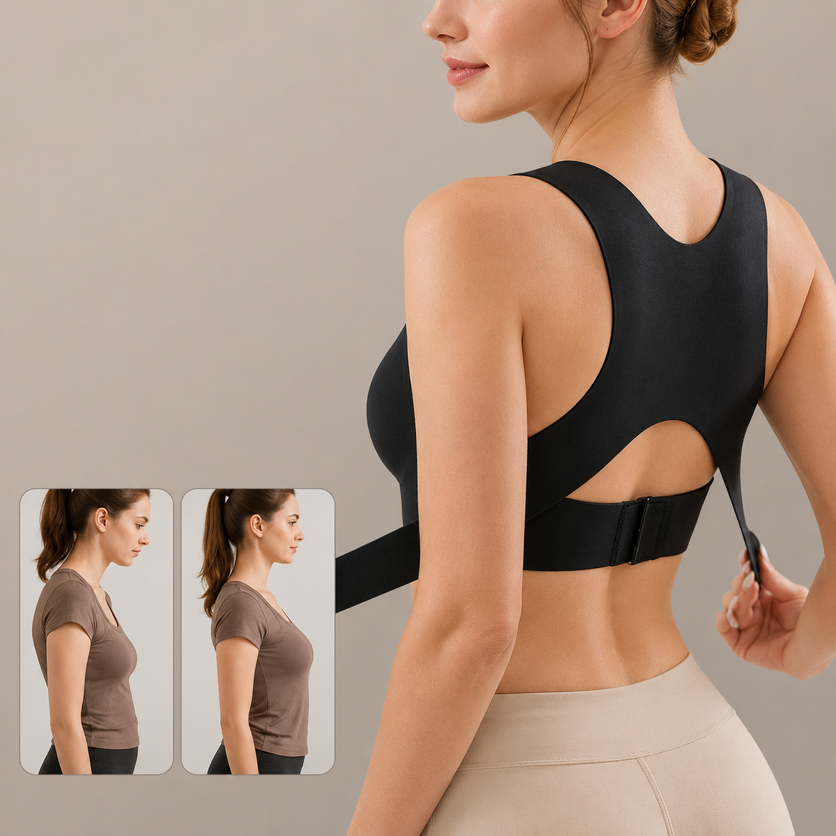 Women's Crisscross-Back Support Bra for Everyday Comfort