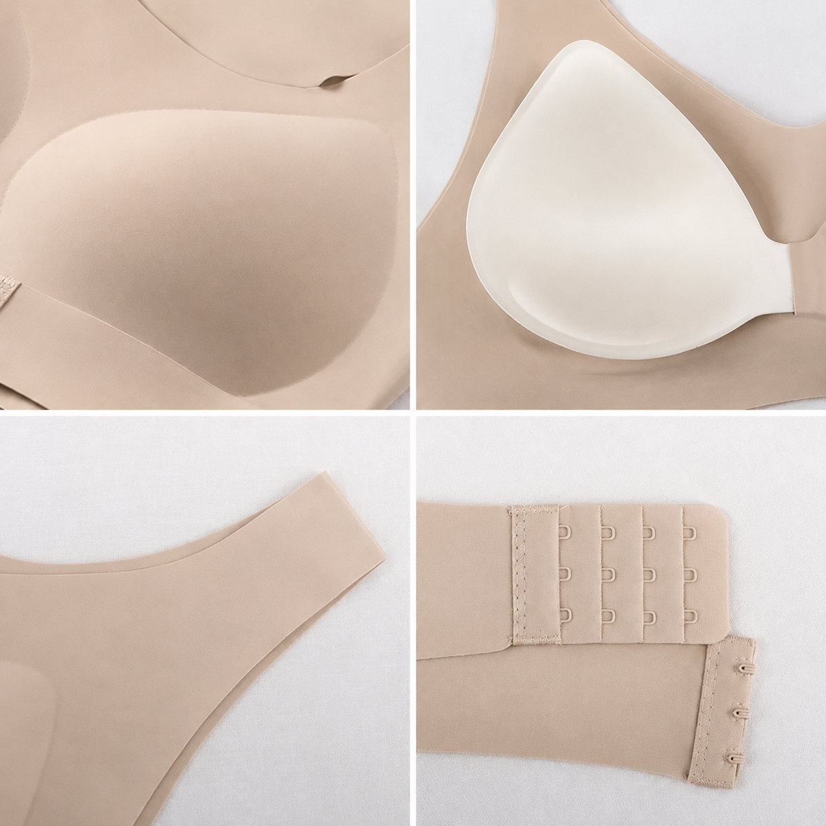 Women's Crisscross-Back Support Bra for Everyday Comfort