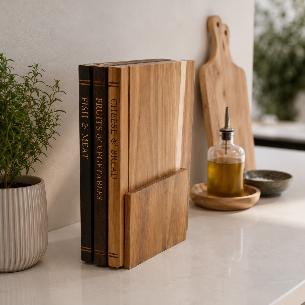 Book Cutting Board Set by Vindahls®