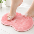 Shower Foot Scrubber and Massage Mat with Suction Cups