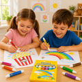 Colorful 3D Markers for Raised-Effect Drawing & Crafts