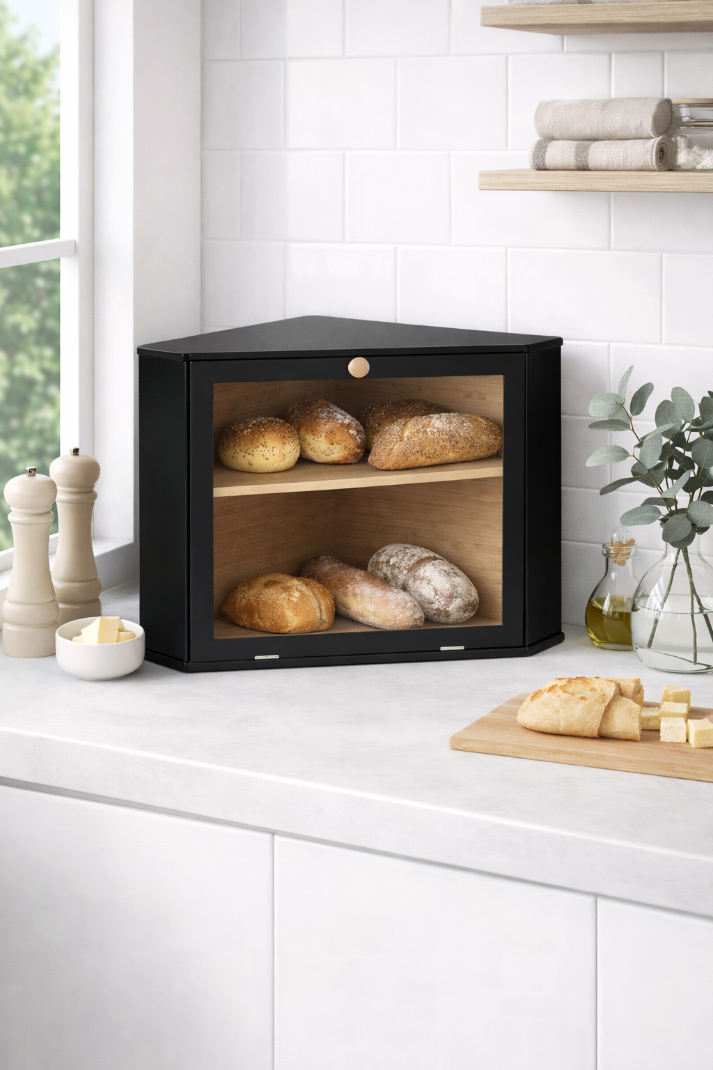 Bamboo Corner Cabinet ScandiDesign®