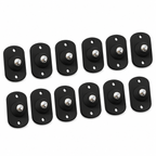 Self-Adhesive Mini Swivel Wheels for Storage Boxes & Plant Pots