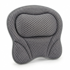 Padded Bathtub Pillow with Suction Cups for Neck, Shoulder & Back Support