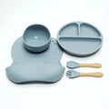 5-Piece Toddler Feeding Set with Suction Base