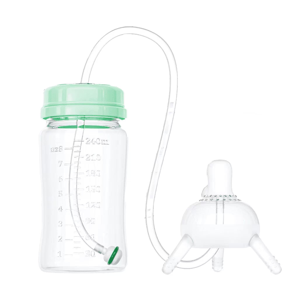Anti-Colic Baby Bottle with Easy-Hold Ergonomic Design