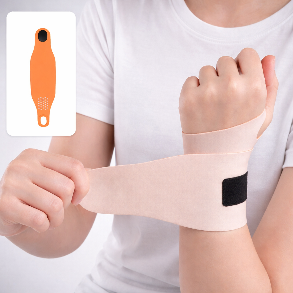 Adjustable Compression Wrist Wrap for Gym Training & Sports