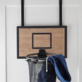 Over-the-Door Basketball Laundry Hamper – Hanging Laundry Bag for Kids’ Rooms