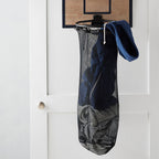 Over-the-Door Basketball Laundry Hamper – Hanging Laundry Bag for Kids’ Rooms