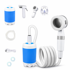 Portable Camping Shower and Water Pump for Outdoor Use