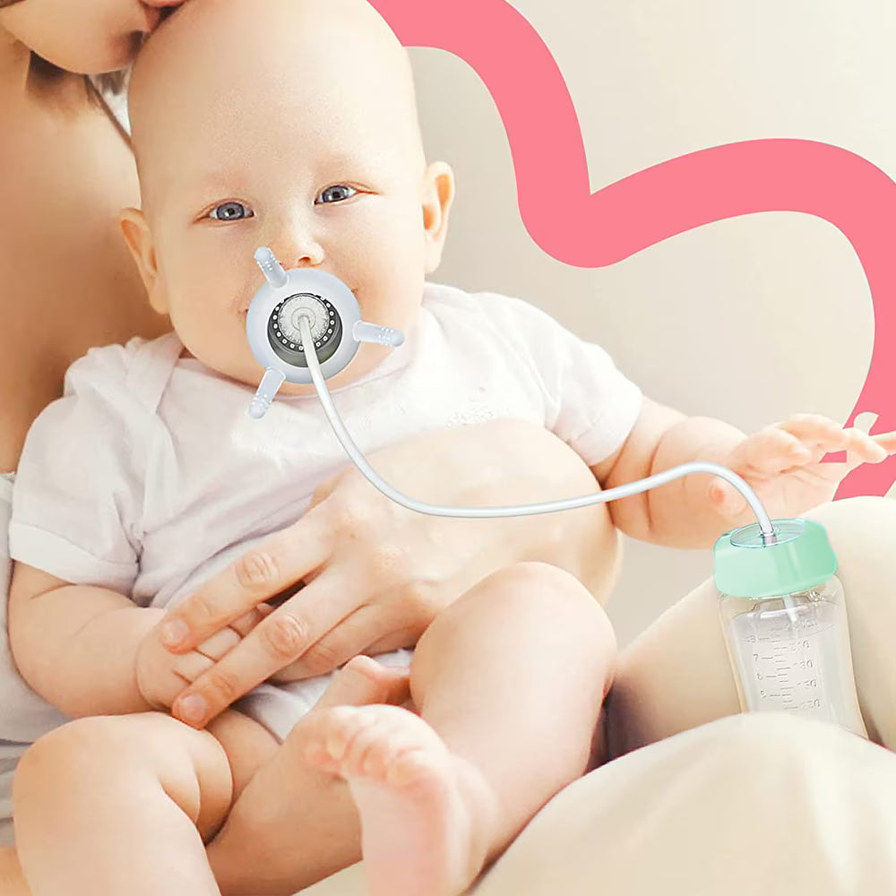 Anti-Colic Baby Bottle with Easy-Hold Ergonomic Design