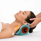 Cordless Electric Neck Massager with EMS, Heat & Vibration