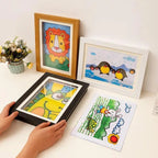 A4 Kids' Artwork Display & Storage Frame with Magnetic Front
