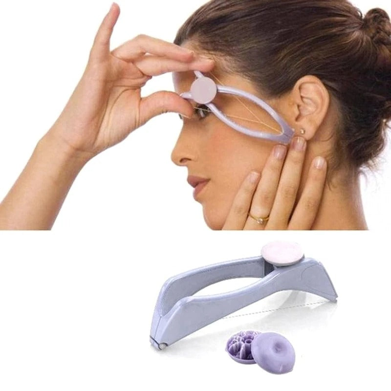 Manual Facial Hair Threading Tool – Battery-Free Epilator