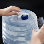 5-Litre Collapsible Camping Water Container with Tap