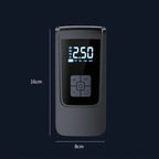 Portable Electric Tire Inflator with Digital Pressure Gauge for Cars, Motorcycles & Bicycles