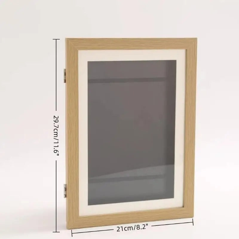 A4 Kids' Artwork Display & Storage Frame with Magnetic Front