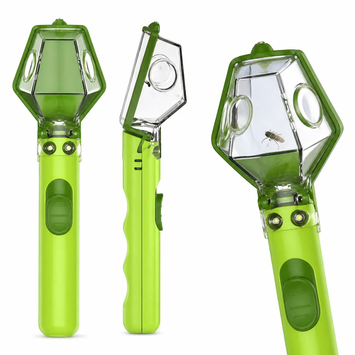 Kids' Push-Button Bug Catcher with Clear Observation Container
